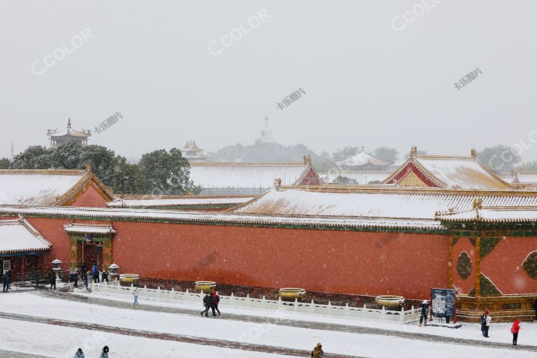 旅游类：故宫雪景